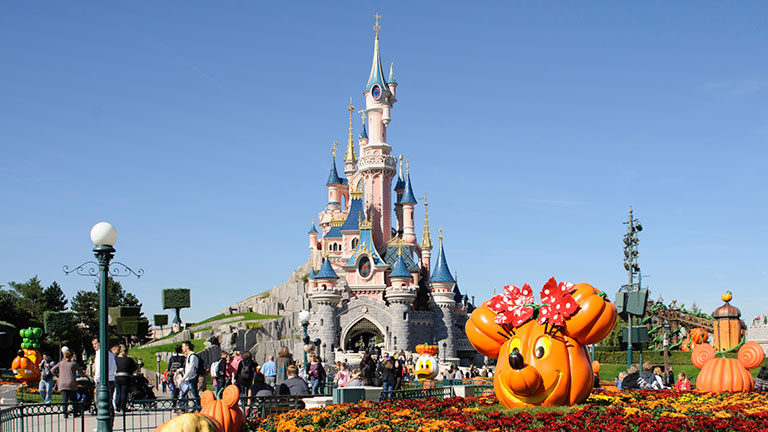 Halloween day in Disneyland Paris