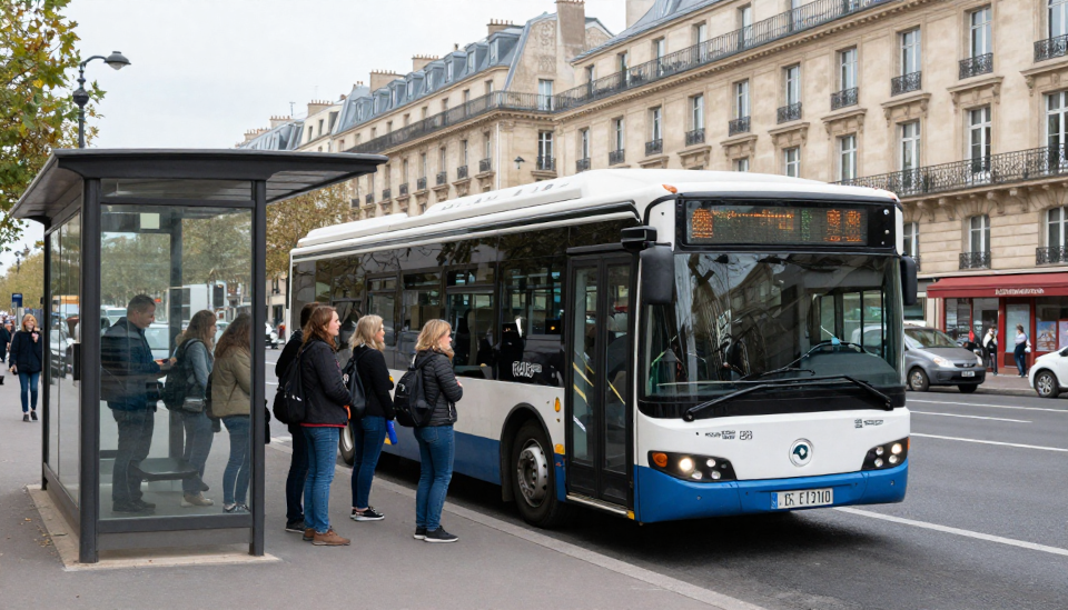 Bus in Paris
