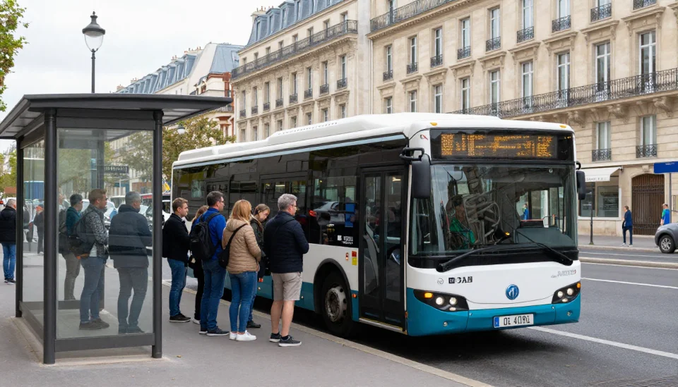 Bus in Paris