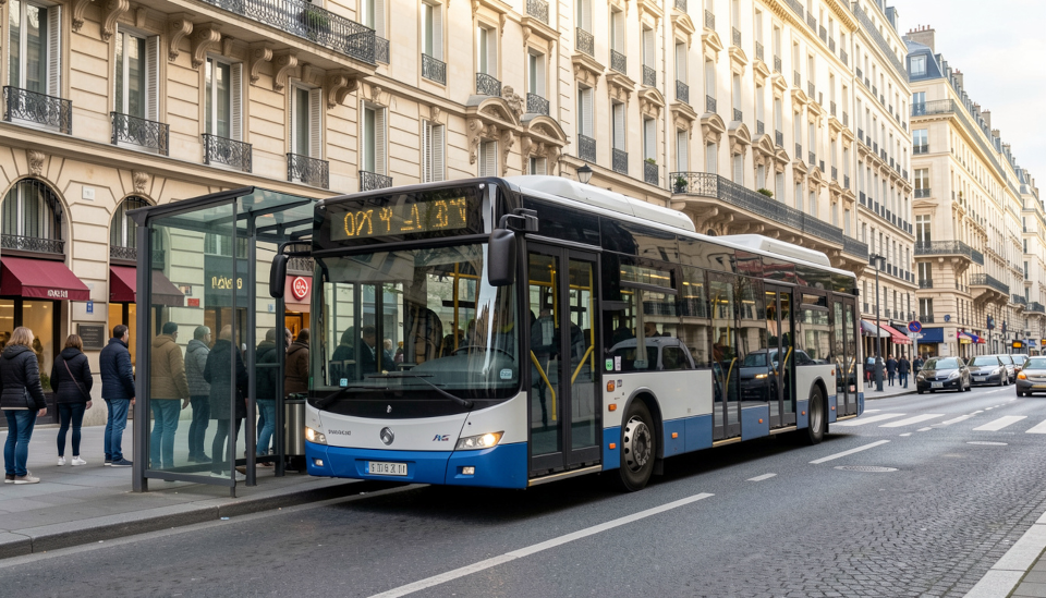 Getting a Bus to La Defense Paris