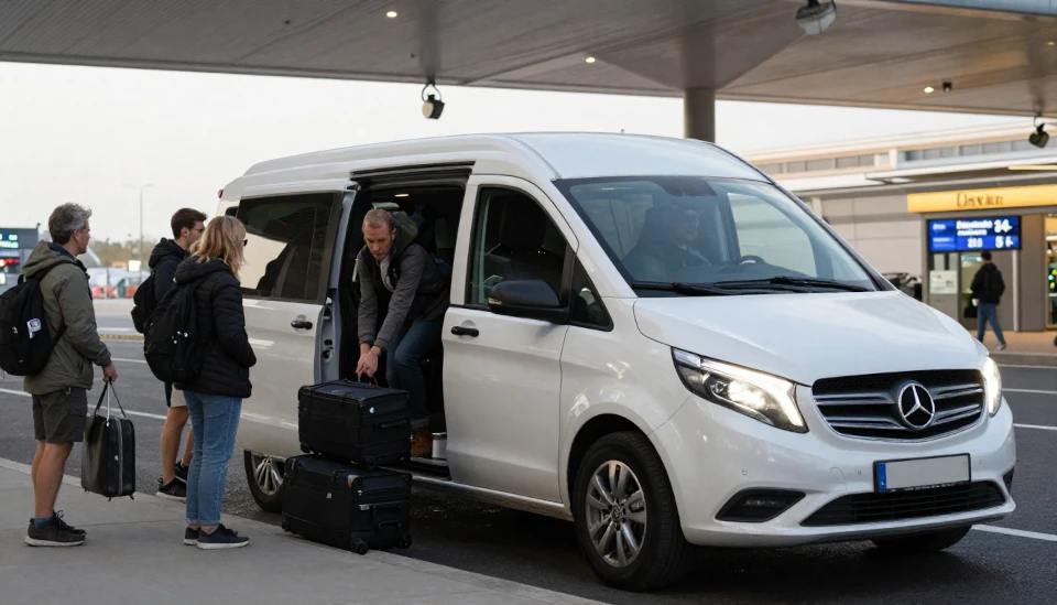 Paris Shared shuttle services transport 