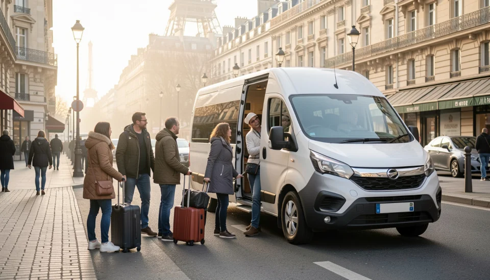 Shared Shuttle service in Paris