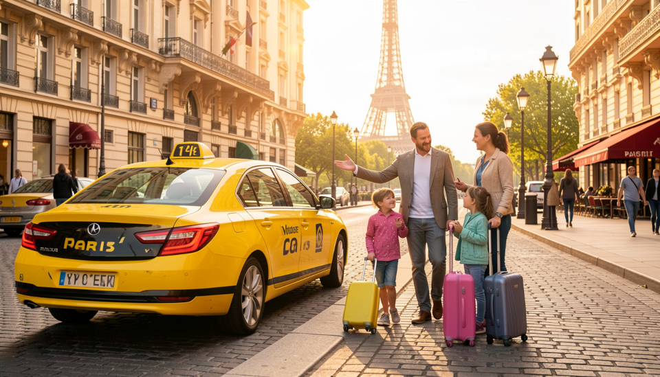 Taxi From Orly to Versailles