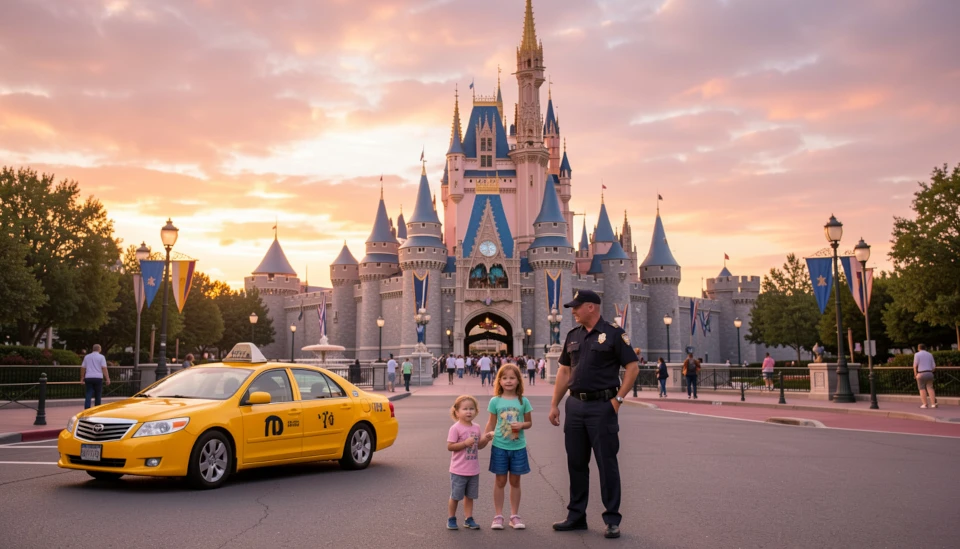 Taxi From Orly to Disneyland Paris