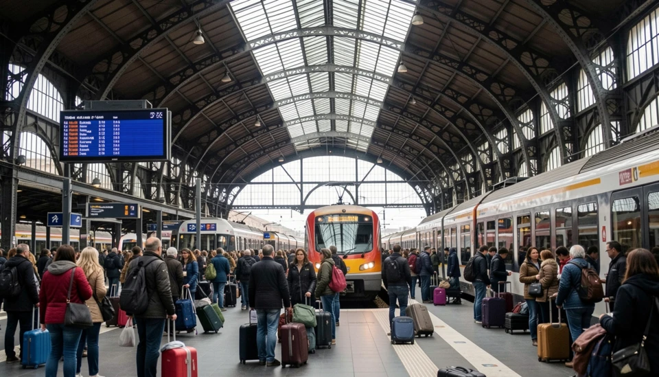 Train / RER From Orly to Disneyland Paris