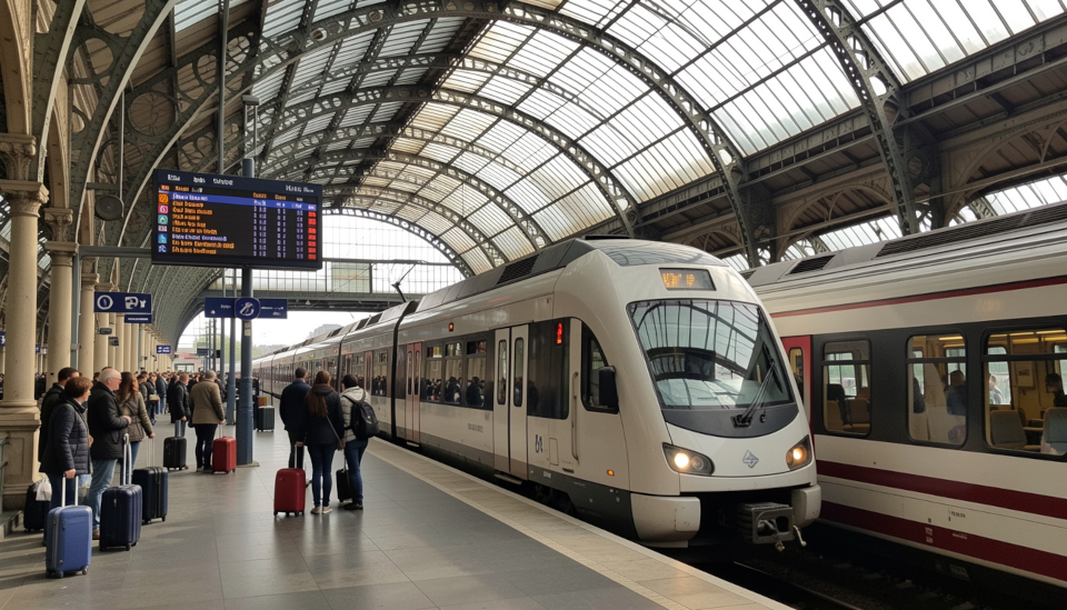 Train / RER From Orly to Versailles