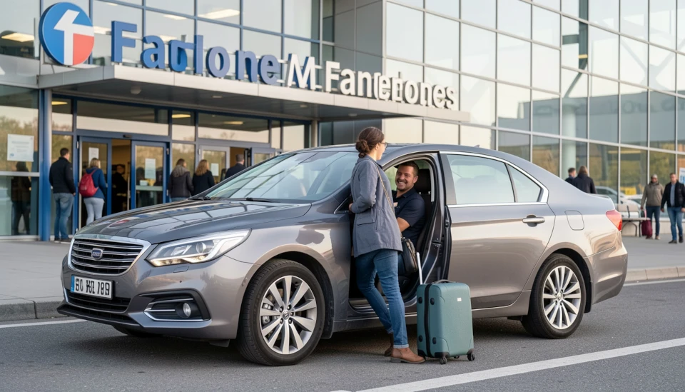 Ride apps operate at Beauvais