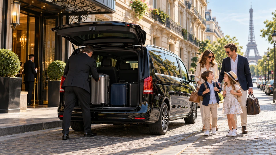 CDG Airport to Eiffel Tower Private Shuttle